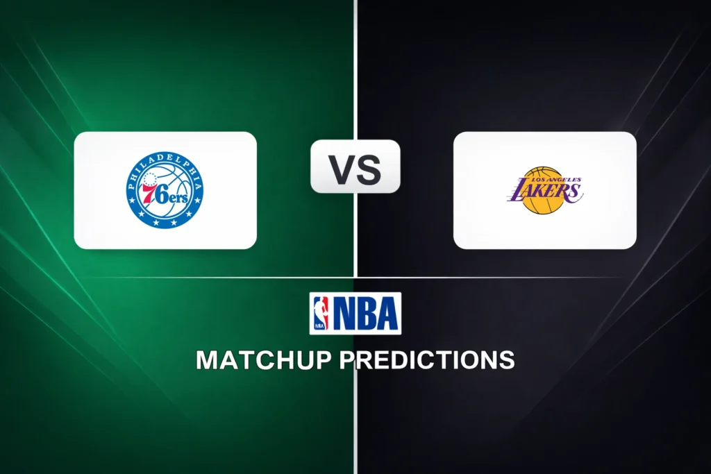 Philadelphia 76 ers vs Los Angeles Lakers Prediction - NBA Game Preview, Picks, Player Props & Analysis
