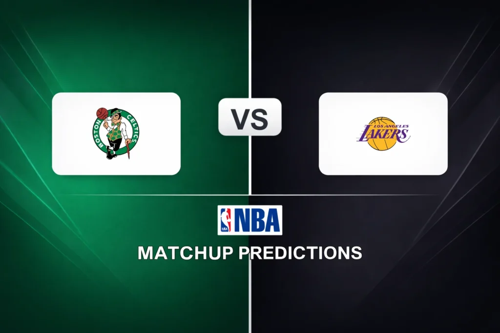 Boston Celtics vs Los Angeles Lakers Prediction - NBA Game Preview, Picks, Player Props & Analysis