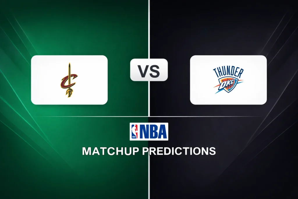 Cleveland Cavaliers vs Oklahoma City Thunder Prediction - NBA Game Preview, Picks, Player Props & Analysis