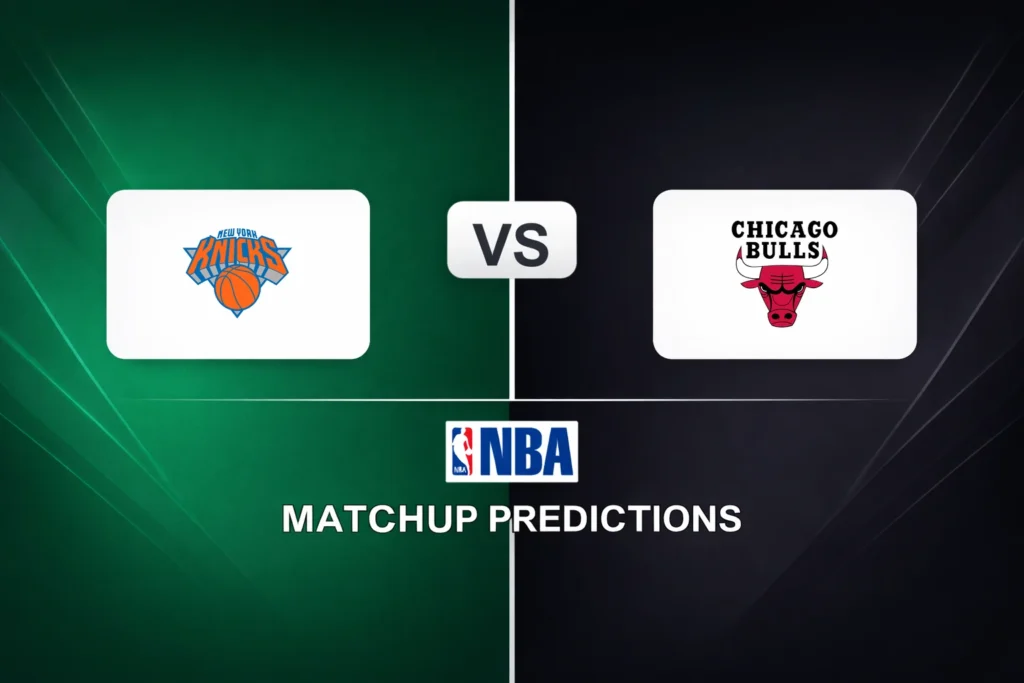 New York Knicks vs Chicago Bulls Prediction - NBA Game Preview, Picks, Player Props & Analysis