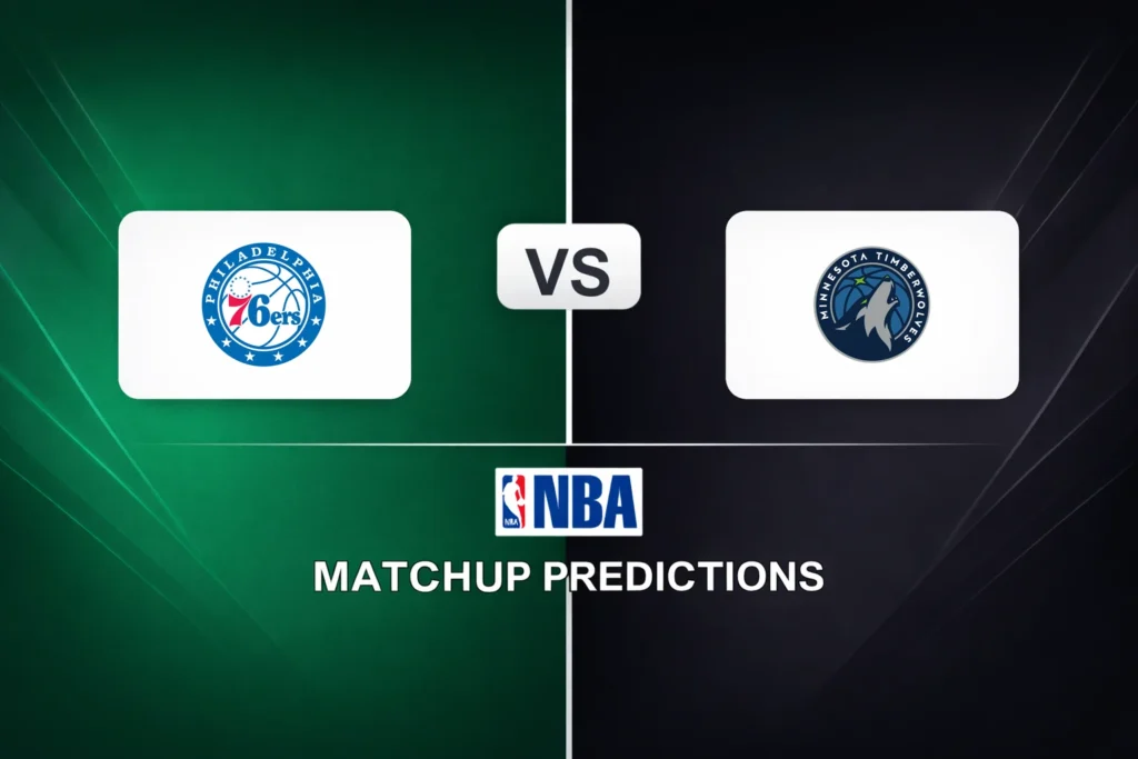 Philadelphia 76 ers vs Minnesota Timberwolves Prediction - NBA Game Preview, Picks, Player Props & Analysis