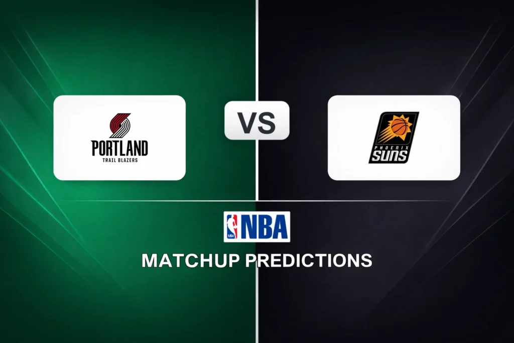 Portland Trail Blazers vs Phoenix Suns Prediction - NBA Game Preview, Picks, Player Props & Analysis