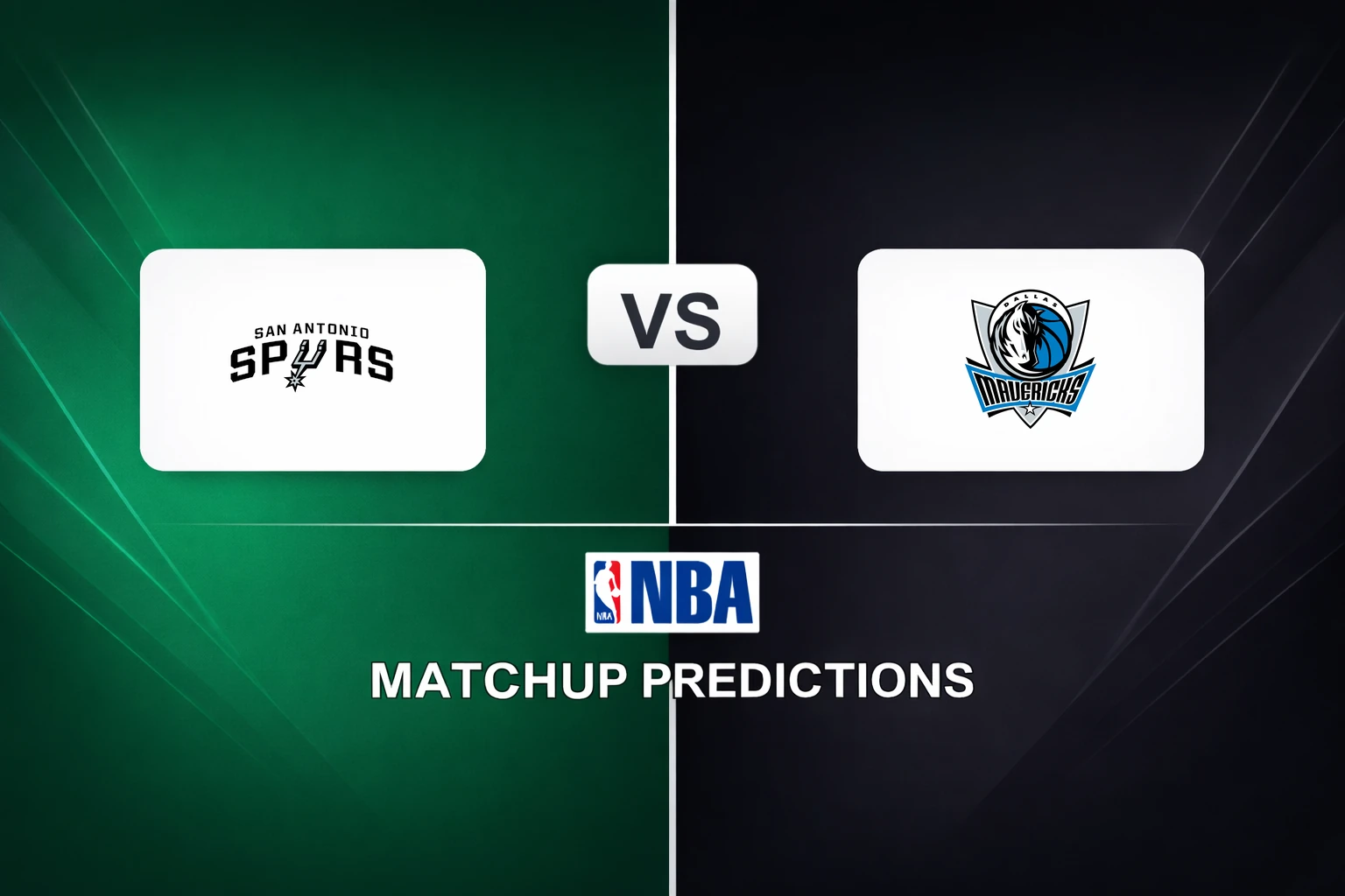 San Antonio Spurs vs Dallas Mavericks Prediction - NBA Game Preview ...