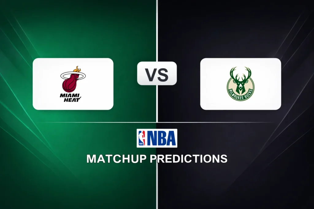 Miami Heat vs Milwaukee Bucks Prediction - NBA Game Preview, Picks, Player Props & Analysis