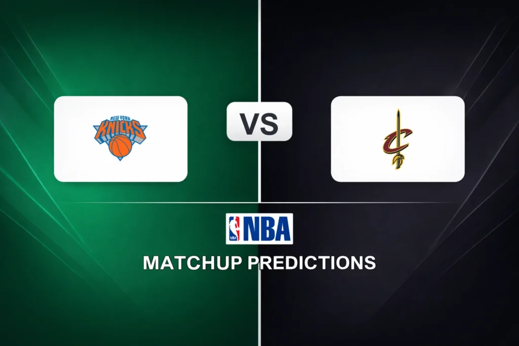 New York Knicks vs Cleveland Cavaliers Prediction - NBA Game Preview, Picks, Player Props & Analysis