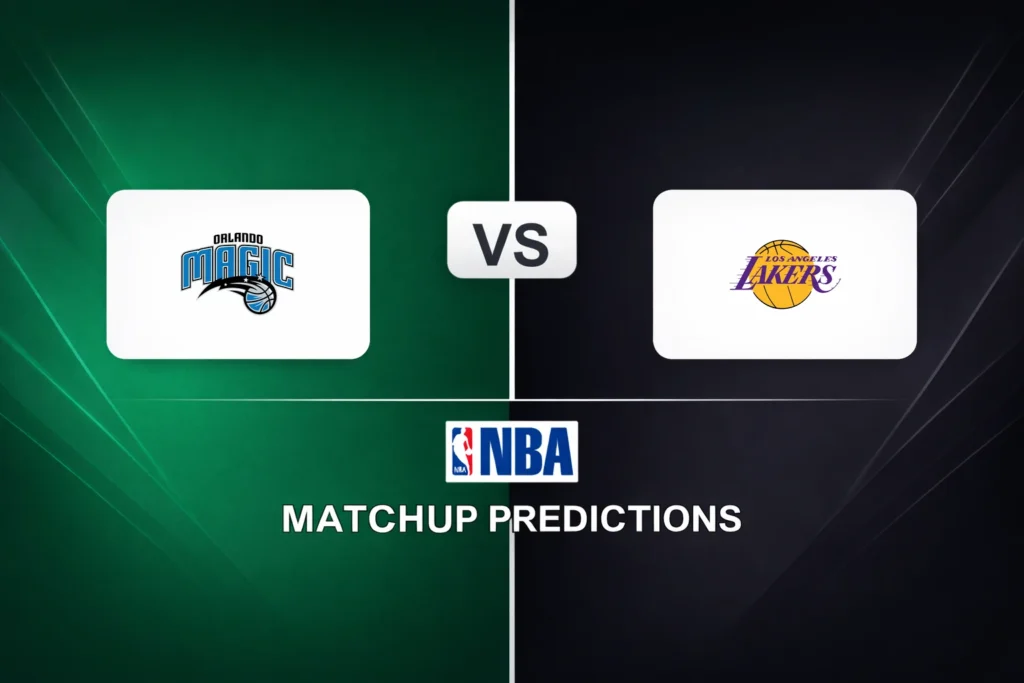 Orlando Magic vs Los Angeles Lakers Prediction - NBA Game Preview, Picks, Player Props & Analysis