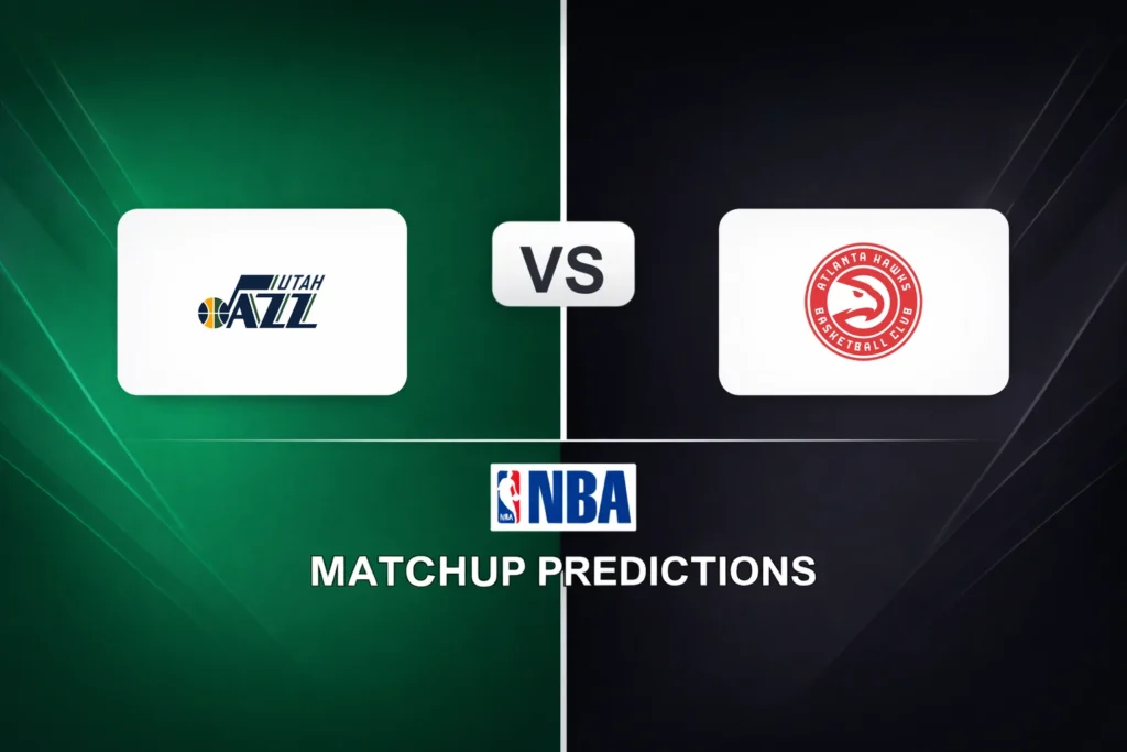 Utah Jazz vs Atlanta Hawks Prediction - NBA Game Preview, Picks, Player Props & Analysis