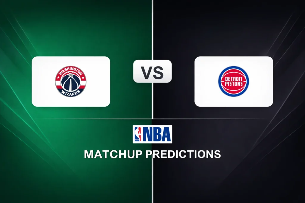 Washington Wizards vs Detroit Pistons Prediction - NBA Game Preview, Picks, Player Props & Analysis