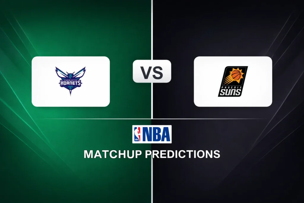 Charlotte Hornets vs Phoenix Suns Prediction - NBA Game Preview, Picks, Player Props & Analysis