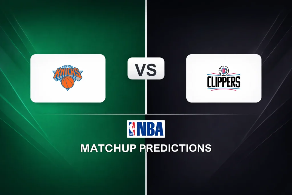 New York Knicks vs LA Clippers Prediction - NBA Game Preview, Picks, Player Props & Analysis