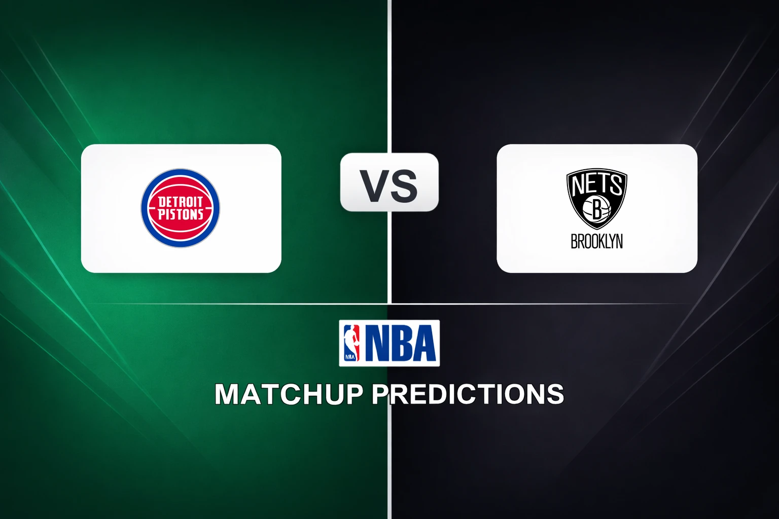 Detroit Pistons vs Brooklyn Nets Prediction - NBA Game Preview, Picks, Player Props & Analysis