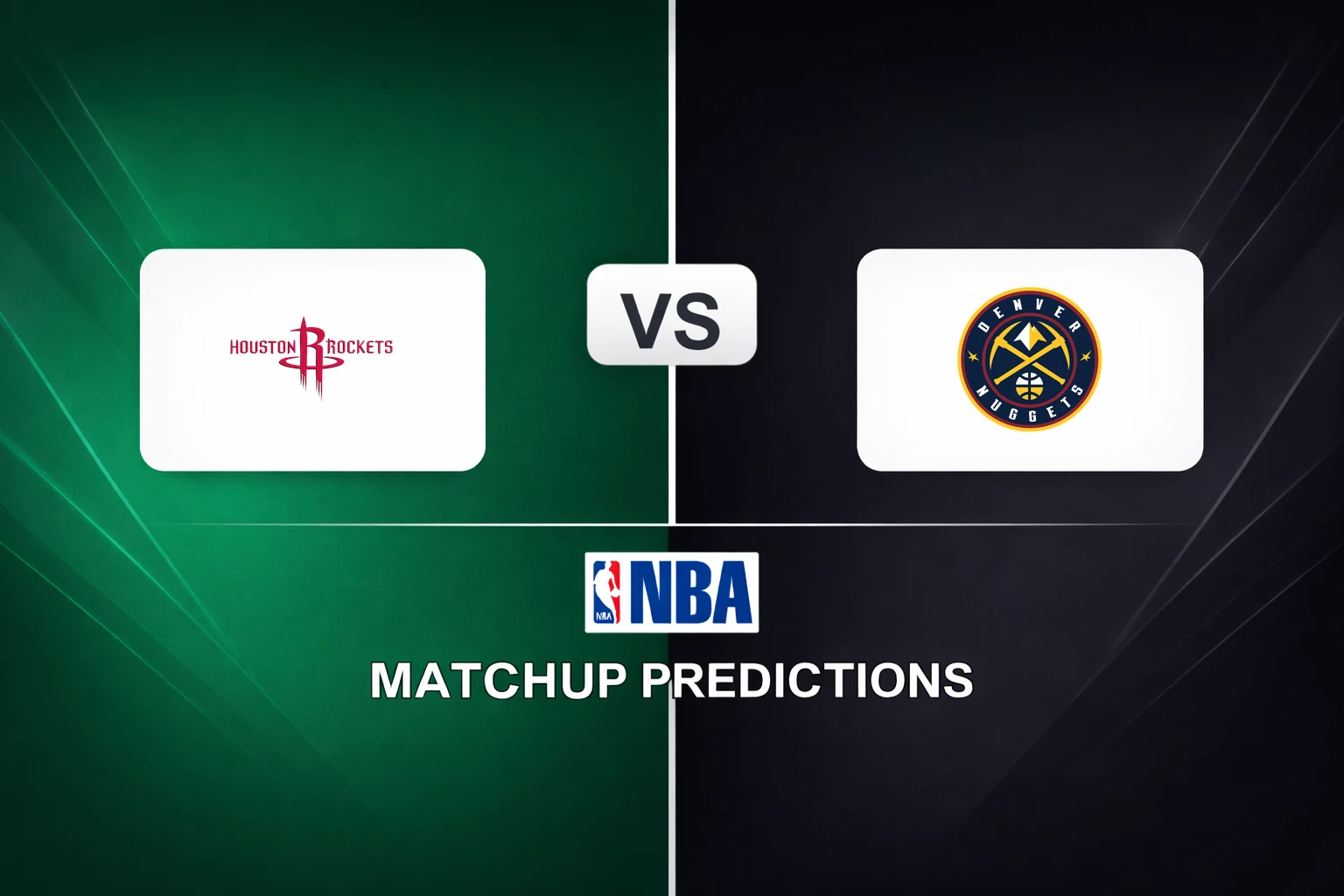 Houston Rockets vs Denver Nuggets Prediction - NBA Game Preview, Picks, Player Props & Analysis