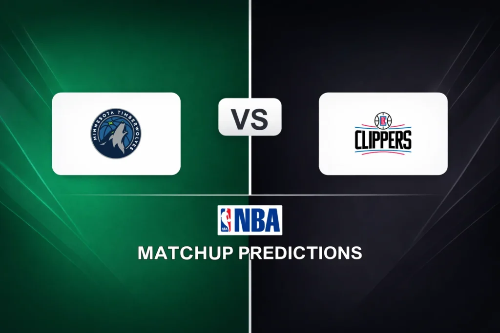 Minnesota Timberwolves vs LA Clippers Prediction - NBA Game Preview, Picks, Player Props & Analysis