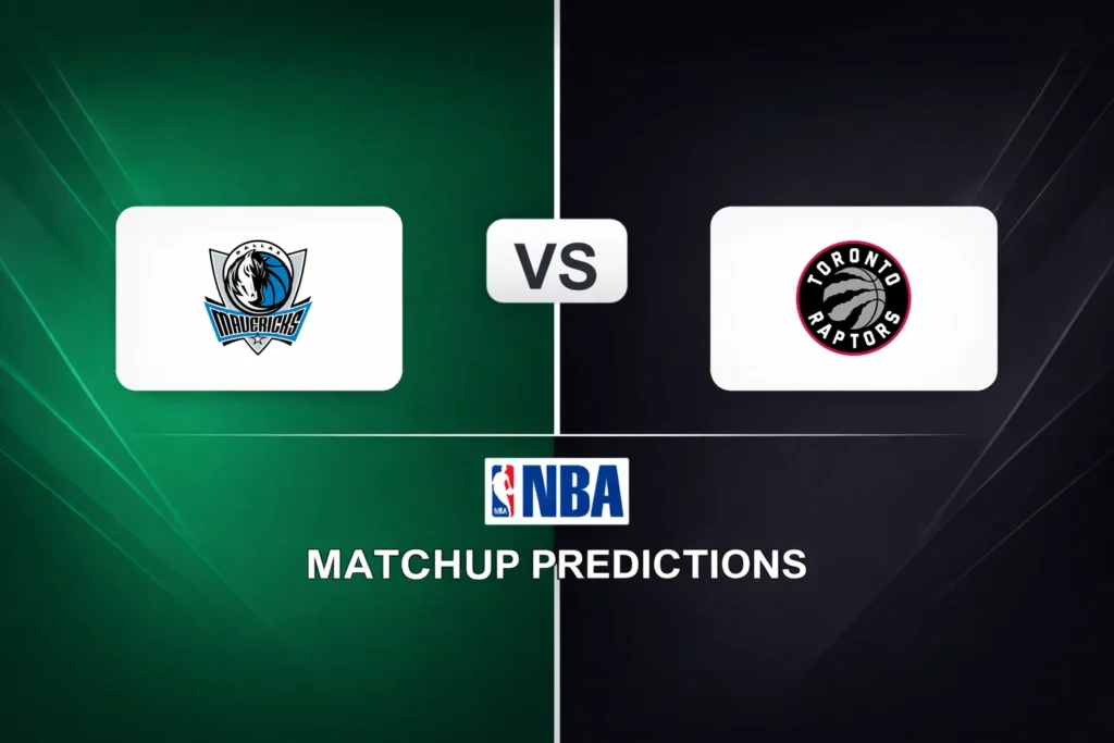 Dallas Mavericks vs Toronto Raptors Prediction - NBA Game Preview, Picks, Player Props & Analysis