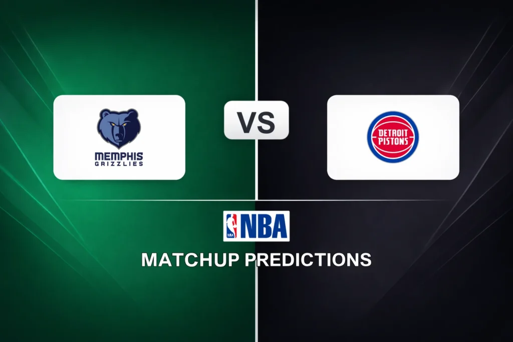 Memphis Grizzlies vs Detroit Pistons Prediction - NBA Game Preview, Picks, Player Props & Analysis